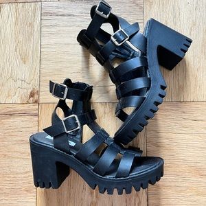 Steve Madden Platform Sandal Size 8